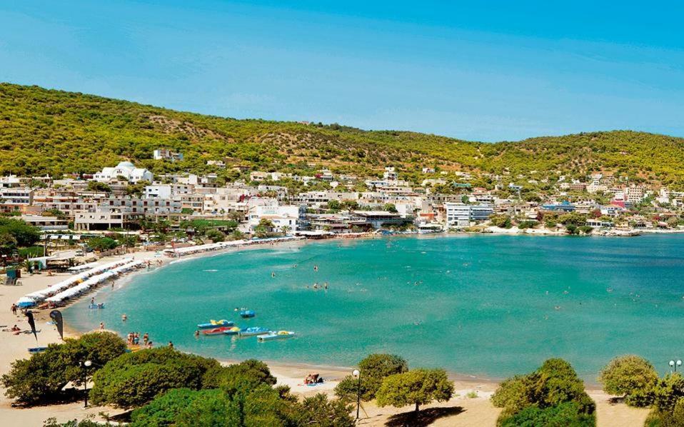 Παραθαλασσιο Στουντιο Μιχαλιας Sea View Studio Michalias Νουμερο 8 Agia Marina  Экстерьер фото