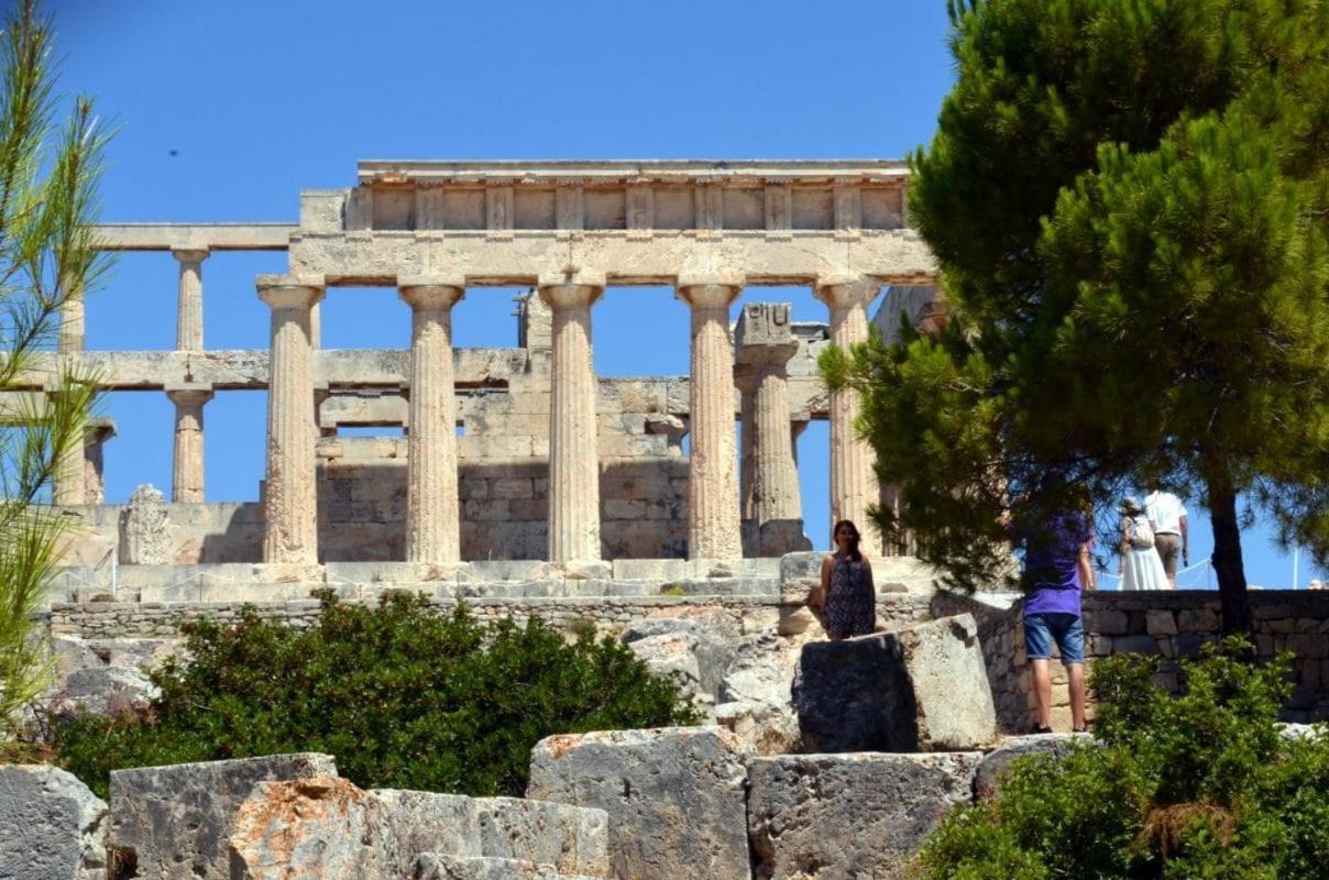 Παραθαλασσιο Στουντιο Μιχαλιας Sea View Studio Michalias Νουμερο 8 Agia Marina  Экстерьер фото