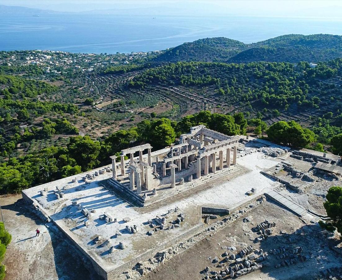 Παραθαλασσιο Στουντιο Μιχαλιας Sea View Studio Michalias Νουμερο 8 Agia Marina  Экстерьер фото