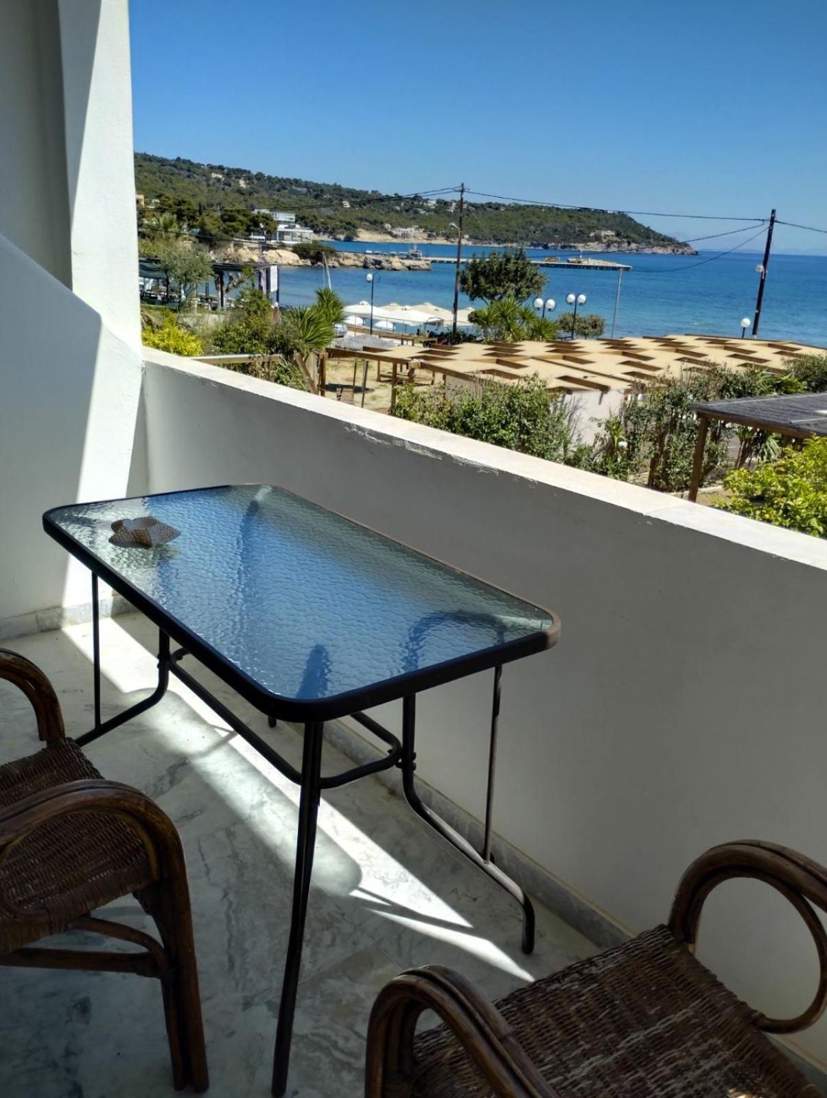 Παραθαλασσιο Στουντιο Μιχαλιας Sea View Studio Michalias Νουμερο 8 Agia Marina  Экстерьер фото